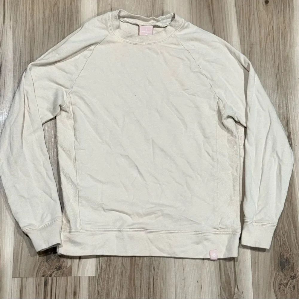 Thirdlove Weekend Terry Sweatshirt Cream Women’s Small